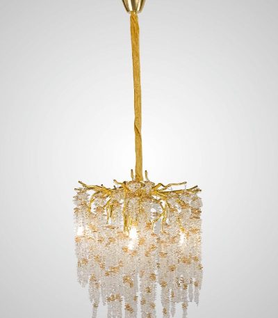 Подвесная люстра AM Group DIAMAND D400 Gold