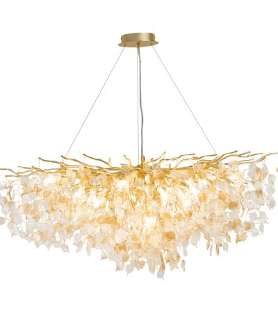 Подвесная люстра AM Group FOREST DL1200 GOLD