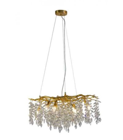 Подвесная люстра AM Group LEAF FALL D800 GOLD