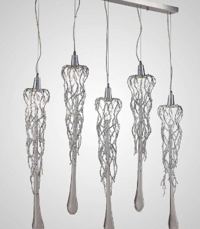 Подвесная люстра AM Group MANTECADO-5 CH