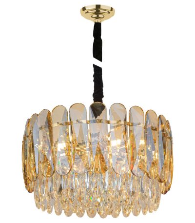 Подвесная люстра AM Group SPARKLY D500 GOLD