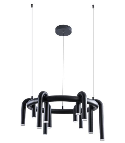 Подвесная люстра Arte Lamp Warhol A3258LM-30BK