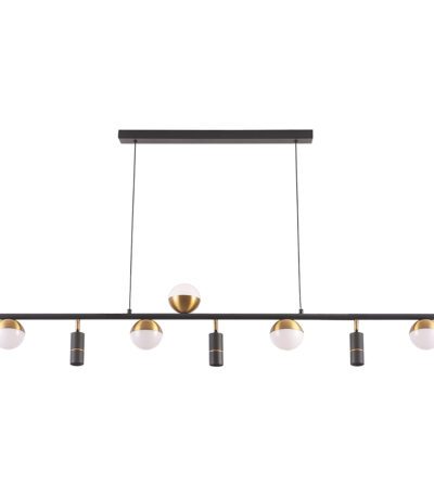 Подвесная люстра Crystal Lux CLT 047C8 L1400 BL-GO