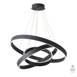 Подвесная люстра Crystal Lux TRON SP158W LED BLACK