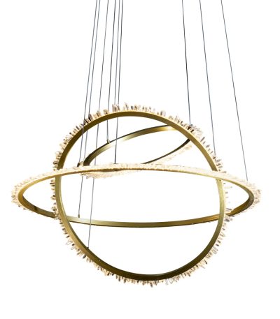 Подвесная люстра Delight Collection Quartz Halo MD20020154-3A satin gold
