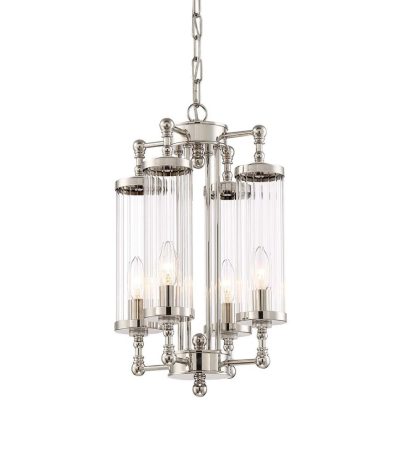 Подвесная люстра DeLight Collection Regis BC404-4 nickel