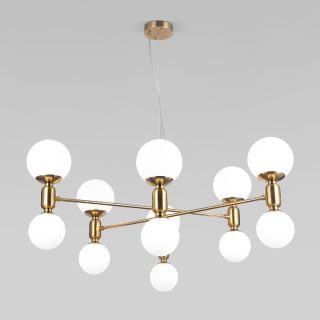 Подвесная люстра Eurosvet Bubble 30182 латунь a063213
