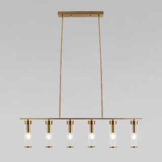 Подвесная люстра Eurosvet Oriens 60166 латунь a068073