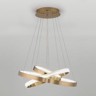 Подвесная люстра Eurosvet Posh 90176/3 медный a045417