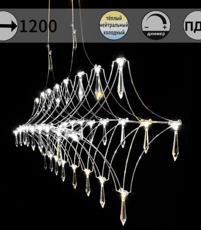 Подвесная люстра ILLUMICO IL0707-1200HX-34 Ether