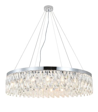 Подвесная люстра Indigo Anna 12029/18P Chrome V000498