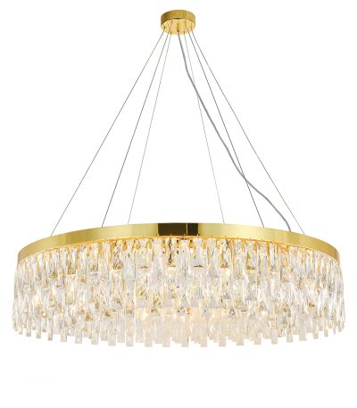 Подвесная люстра Indigo Anna 12029/18P Gold V000496