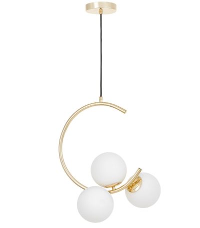 Подвесная люстра Lumina Deco Bonio LDP 7031-3 F.GD