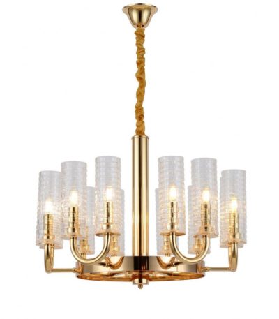 Подвесная люстра Lumina Deco Donatti LDP 8011-12 F.GD