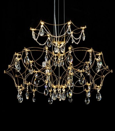 Подвесная люстра Modelux premium ML.7815.600P GD