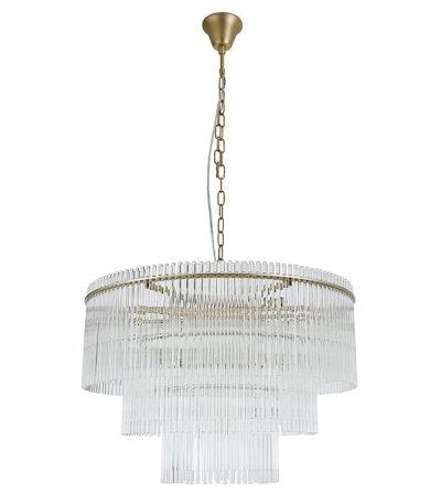 Подвесная люстра Newport 3689+9/C brass М0069628