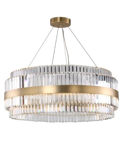 Подвесная люстра Newport Kelly 10242/80 brass М0066144