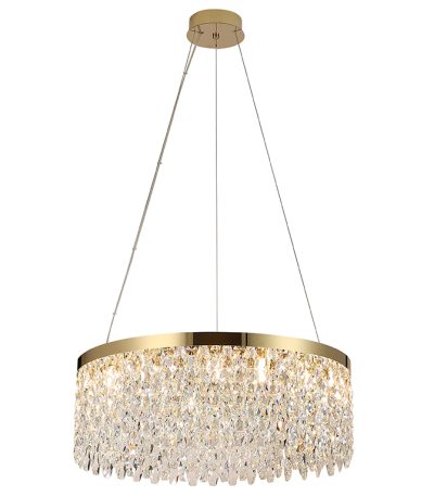 Подвесная люстра Newport Tiffany 8531/60 С gold polished М0070720