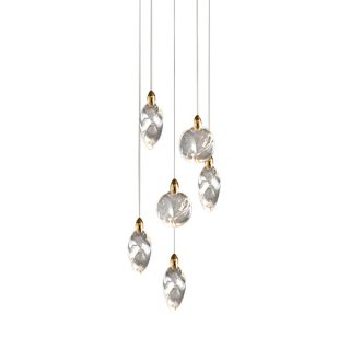 Подвесной светильник Delight Collection Colvin MT9176-6H titanium gold