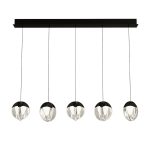 Подвесной светильник Delight Collection MD24001033-5B black/clear