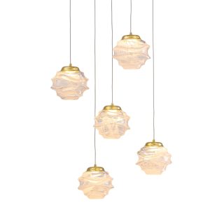 Подвесной светильник Delight Collection MD25030003-5A gold/clear
