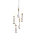 Подвесной светильник Delight Collection Pour MD2060-5A br.brass