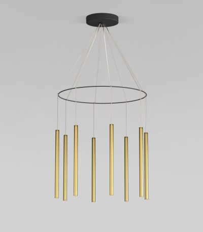 Подвесной светильник Eurosvet Pianto 301101 LED латунь a071444