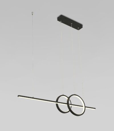 Подвесной светильник Eurosvet Twin 90265/1 черный a060607