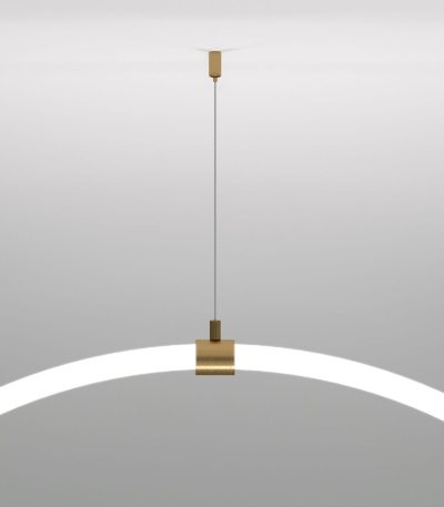 Подвесной трос для круглого гибкого неона Elektrostandard Full light FL 2830 латунь 4690389196003 a063440