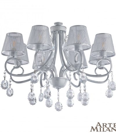 Потолочная люстра Arte Milano Amalfi 337146/8 WT+SL
