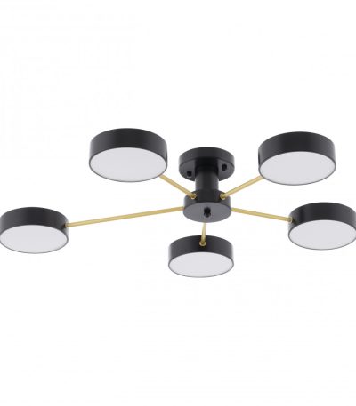 Потолочная люстра Arte Milano Ferrara 252006/5 Bk/Bk