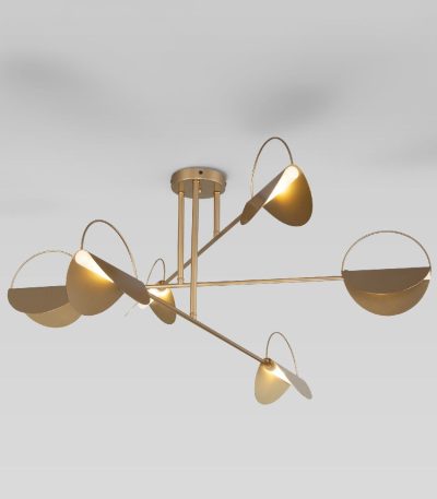 Потолочная люстра Eurosvet Grazia 70148/6 золото Smart a062038