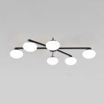 Потолочная люстра Eurosvet Opaline 70220/6 черный a065765