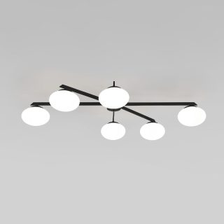 Потолочная люстра Eurosvet Opaline 70220/6 черный a065765