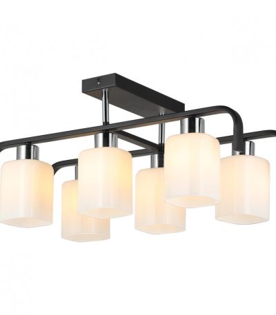 Потолочная люстра IMEX Pamira MD.51538-6-S-BK+CH