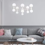 Подвесная люстра Eurosvet Bubble 30182 белый a063214