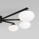 Потолочная люстра Eurosvet Opaline 70220/6 черный a065765