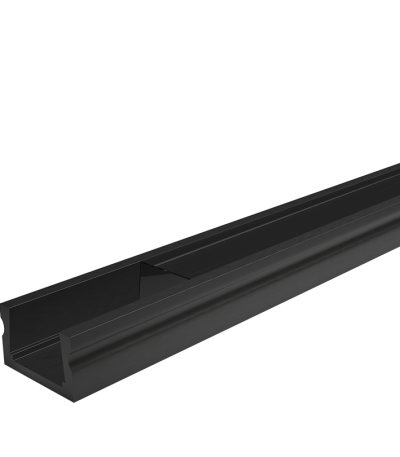 Профиль алюминиевый накладной Wolta WAP-S-16/6/2000-B