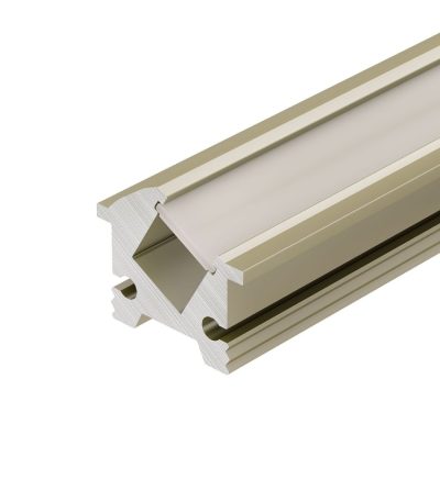 Профиль Arlight SL-BEVEL-H12-F13-2000 ANOD OLIVE GREY 045328