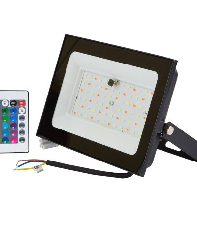 Прожектор Uniel ULF-F60-50W/RGB IP65 200-240В BLACK N1 UL-00011855