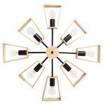 Люстра на штанге Arte Lamp Brussels A8030PL-8BK