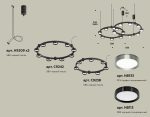 Комплект подвесного светильника Ambrella Light Techno Ring XR92091210 (A9209x2, C9238, C9242, N8113, N8133)