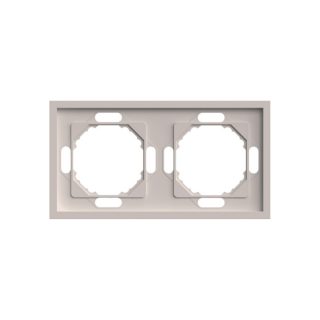 Рамка 2-местная Stekker Эмили PFR00-5002-08 серия Эмили кашемир soft touch 49911