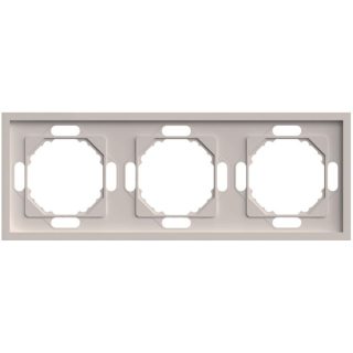 Рамка 3-местная Stekker Эмили PFR00-5003-08 кашемир soft touch 49912