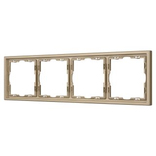 Рамка пластиковая Arlight FRM-NOBE-SFPL-4-GD 054225