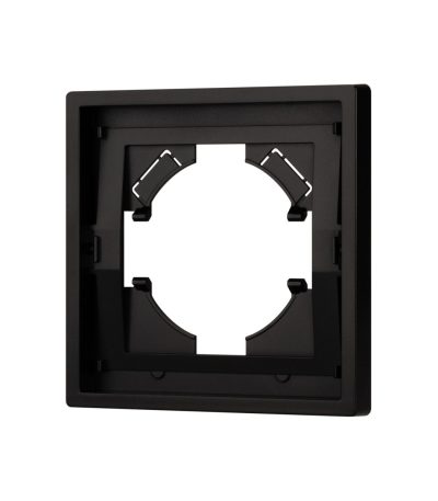 Рамка пластиковая на 1 пост Arlight FRM-TENDO-PL-1-BK 053836