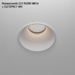 Рассеиватель Crystal Lux CLT FILTER MR16 Honeycomb BL