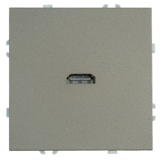 Розетка HDMI 2.0 Type A (механизм) Stekker Эмили RST00-5118-09 антрацит soft touch 50168