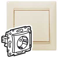 Розетка с/з Legrand Valena Classic 695612