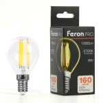 Лампа светодиодная Feron LB-1708 E14 8W 2700K 51259